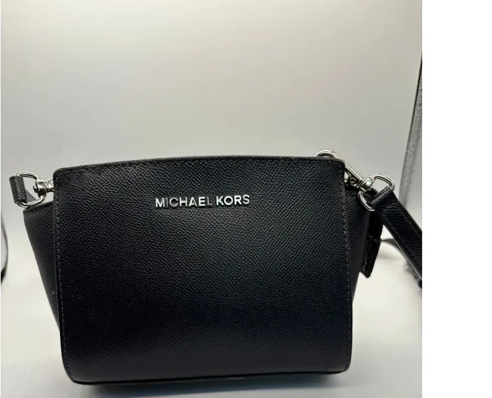 Michael Kors Selma Mini Crossbody Saffiano Leather